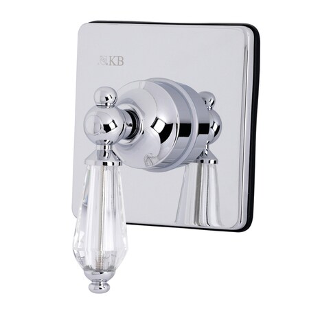 KS3041WLL Sgl-Handle 3-Way Diverter Valve W/Trim Kit, Polished Chrome